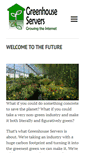 Mobile Screenshot of greenhouseservers.com